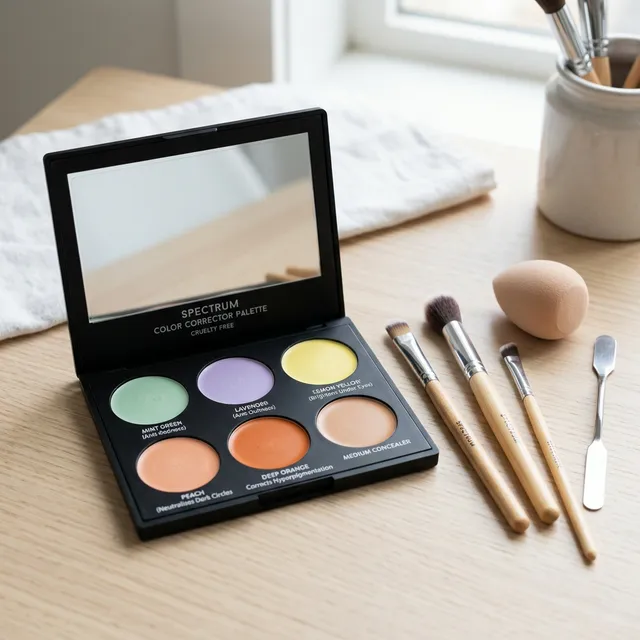 Come scegliere il colore del correttore in base all'occhiaia (teoria dei colori)