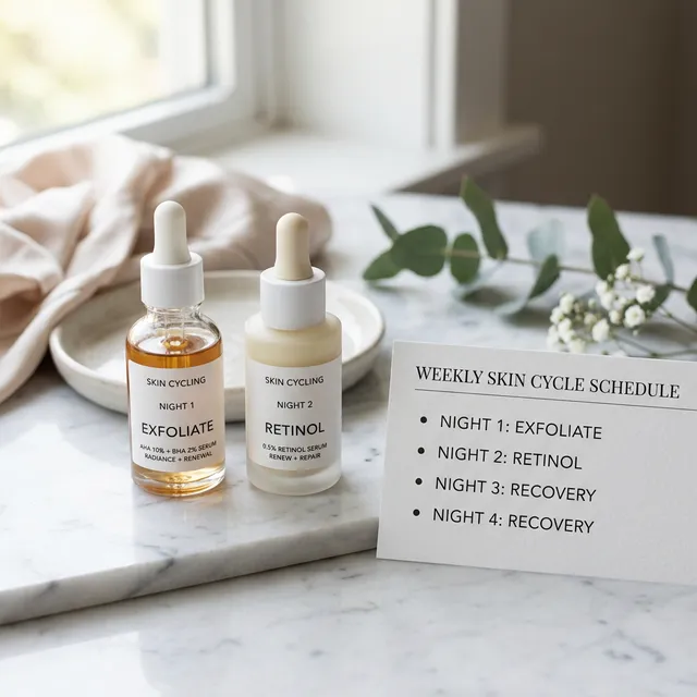 Skin Cycling: cos'è e come organizzare la tua routine settimanale