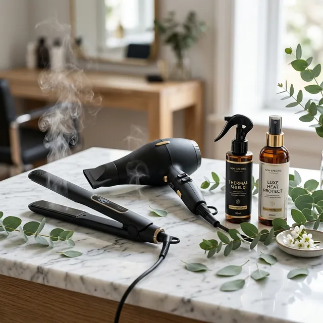 Come proteggere i capelli dal calore di piastra e phon