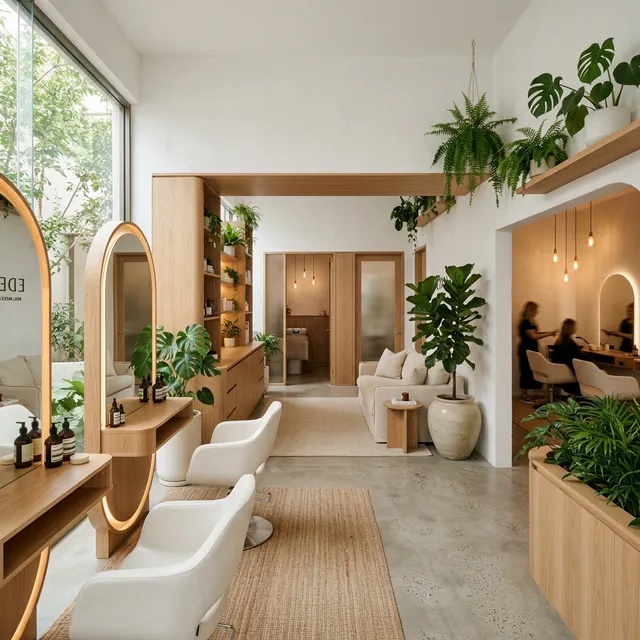 Tendenze arredamento Beauty 2025: minimalismo e sostenibilità